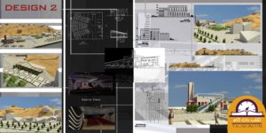 پروژه دانشجویی معماری فرهنگسرا رمپی 04