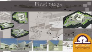 پروژه دانشجویی معماری گالری 036