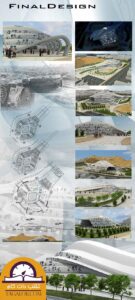 پروژه دانشجویی معماری فرهنگسرا صدفی 03