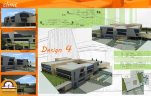پروژه دانشجویی معماری کلینیک 03