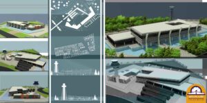 پروژه دانشجویی معماری دانشکده مدرن